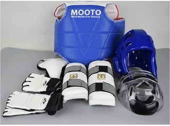 Мужская практичная защитная экипировка для тхэквондо для соревнований, набор практичной защитной экипировки для тхэквондо для тренировки тела