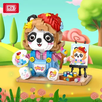 LOZ Новое поступление Строительные Блоки игрушки персонаж Пекинской Оперы Национальная Квинтэссенция сборочных игрушек для детей и взрослых 8119