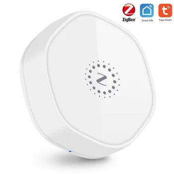 Беспроводной шлюз Tuya ZigBee 3.0 Intelligent WiFi Home Linkage Hub APP Пульт дистанционного управления Совместим со всеми устройствами Tuya ZigBee