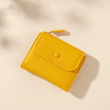 Новый многофункциональный кошелек, женская сумка для карт, сумка для мелочи, модный короткий кошелек