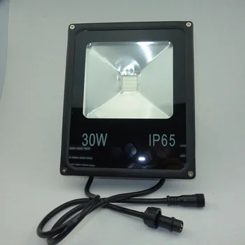 Светодиодный прожектор высокой мощности DC36V мощностью 30 Вт, управляемый WS2811 RGB; адресуемый; IP65; полноцветный RGB