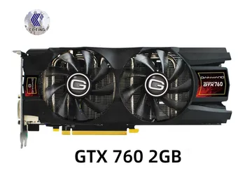 Видеокарты Gainward GTX 760 2GB GPU 256Bit GDDR5 Видеокарта GTX 760 Map Для используемых карт nVIDIA Geforce PCI-E X16 Hdmi Dvi