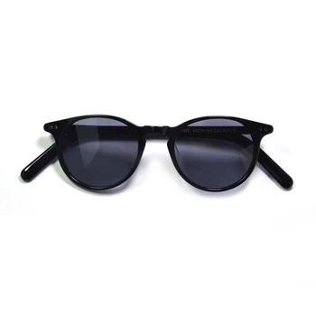 Женские маленькие солнцезащитные очки в стиле ретро, модные солнцезащитные очки с градиентными линзами, защитные очки UV400, легкие ацетатные очки для вождения в круглом корпусе