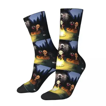 Компрессионные носки Happy Funny мужские для кемпинга в дикой природе Винтаж Harajuku Don't Starve Together Хип-хоп новинка Бесшовный экипажный носок