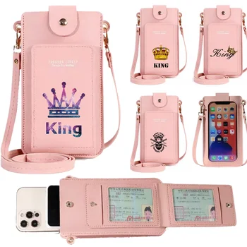Мини-сумки через плечо для телефонов для женщин, сумка для iPhone 11 Pro Max 8 для Samsung, маленькие женские сумки через плечо, кошелек для Lg Stylo 4.