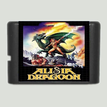 Игровой Картридж Alisia Dragoon 16 bit MD Для консоли MegaDrive Genesis
