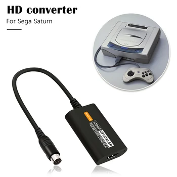Адаптер, совместимый с игровой консолью HDMI для SEGA Saturn, комплект для преобразования HDTV 1080P, аксессуары для подключения к телевизору