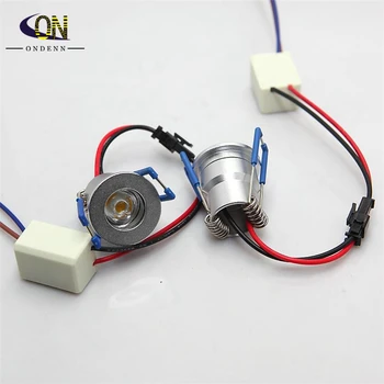 Точечный светильник для мини-шкафа AC85-265V мощностью 3 Вт со светодиодным приводом, потолочный светильник CE ROHS