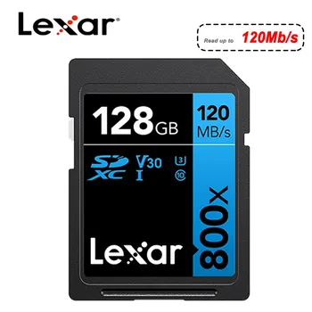 Lexar SD Card 256 ГБ Карта Флэш-Памяти 32 ГБ 64 ГБ 128 ГБ Карта SD U1 U3 4K V30 Microsd SD Карты для Камеры Компьютер Цифровой Продукт