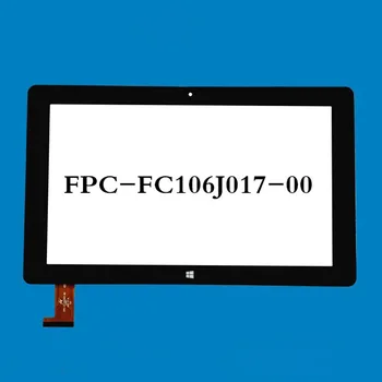 Новая стеклянная панель с цифровым преобразователем сенсорного экрана 10,1 дюйма для EZpad 4S FPC-FC106J017-00