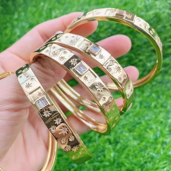 5шт Новый дизайн Гладкие геометрические браслеты Кристалл стиль камень браслет модные украшения для женщин Женский браслет 51656
