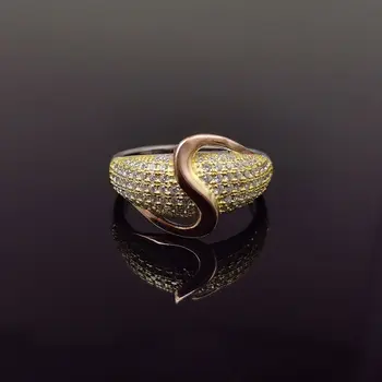 Модный Новый продукт 2023 года S925 Серебряный Европейский и американский микронабор с полным бриллиантовым кольцом для мужчин и женщин Кольцо для разделения цветов