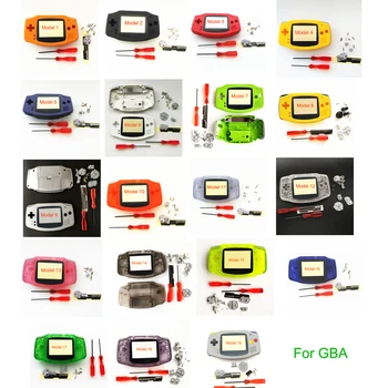 HISPEEDIDO 19 цветов Корпус Shell Pack для консоли Nintendo Gameboy Advance Чехол Ремонтная деталь для GBA с накладками на кнопки