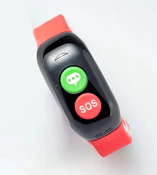 2018 новое поступление sos gps смарт-часы браслет частота сердечных сокращений кровяное давление gps sos смарт-браслет поддержка sim-карты для ios Android