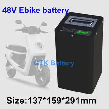 E bike Мотоциклетная батарея 48V 60AH Lifepo4 Аккумуляторная батарея с Зарядным устройством 5A, 50A 100A BMS для двигателя мощностью 1000 Вт-5000 Вт lifepo4 аккумулятор