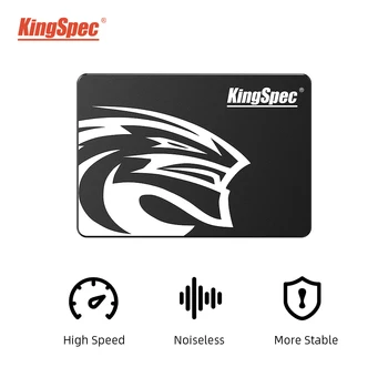 KingSpec SSD 128 ГБ 256 ГБ 512 Г SSD SATA3 SSD 120 ГБ hd 2,5 Дюймов Внутренний Твердотельный Накопитель Жесткий Диск Для Ноутбука Настольный жесткий диск