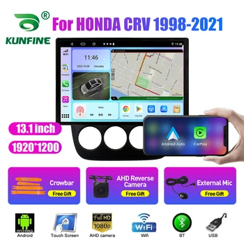 13,1-дюймовый автомобильный радиоприемник для HONDA CRV 1998-2021 Автомобильный DVD GPS Навигация Стерео Carplay 2 Din Центральный мультимедийный Android Auto
