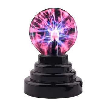 Новая 3-дюймовая USB-сенсорная Лавовая лампа Atomosphere Night Light, Волшебный Плазменный шар, Ретро-светильник, Детский подарок для украшения дома