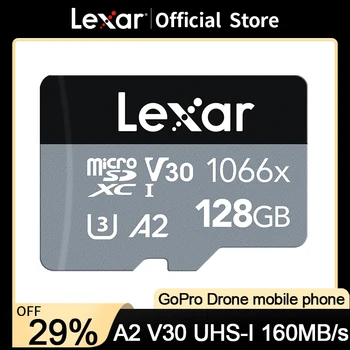 Lexar 1066x Карта Памяти Micro SD 64 ГБ 128 ГБ 256 ГБ 512 ГБ Карта microSD TF Флэш-Накопитель Профессиональная Карта Micro SD для Телефона Drone
