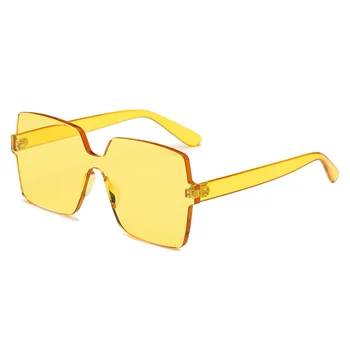 Квадратные солнцезащитные очки в большой оправе в стиле ретро, женские модные универсальные солнцезащитные очки, Винтажные женские Брендовые дизайнерские оттенки Gafas HA-68