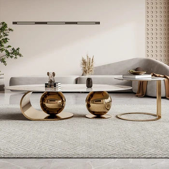 Журнальный столик Rockboard сочетание легкой экстравагантности простая гостиная домашний дизайнер итальянский стиль минимализм высокое чувство