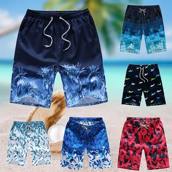 Новые летние мужские плавки 2023, Короткие быстросохнущие Сексуальные мужские плавки, мужские пляжные шорты