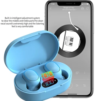 Bluetooth наушники E7s беспроводная игровая гарнитура с шумоподавлением Blutooth in ear Наушники Hi Fi для Huawei vivo