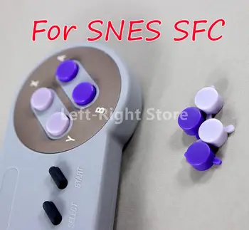 1 комплект сменных пластиковых кнопок ABXY для обслуживания ручки Nintend SNES SFC Аксессуары для поделок SNES кнопка ручки ABXY набор ключей