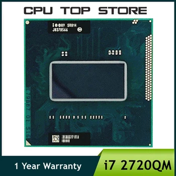 Intel Core i7-2720QM i7 2720QM SR014 с частотой 2,2 ГГц Используется Четырехъядерный восьмипоточный процессор CPU 6M 45W Socket G2 / rPGA988B