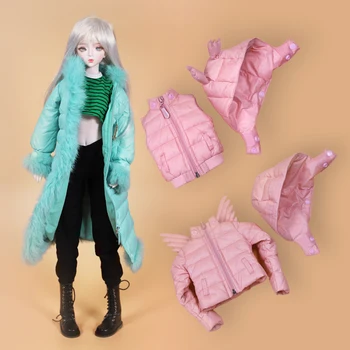 Наряды для 1/3 BJD зимнее пальто пуховик костюм для аниме девочек SD DBS Dream Fairy doll