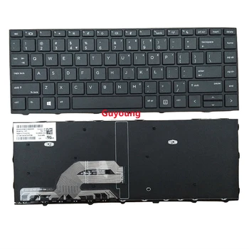 Клавиатура ноутбука из США для HP Probook 440 G6 445 G6 английская клавиатура
