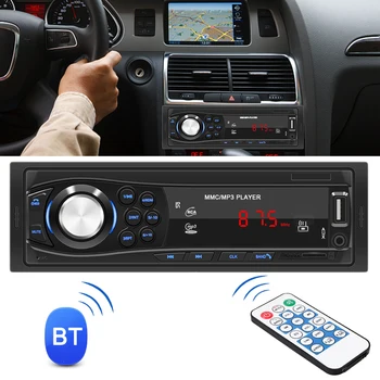 Автомобильный MP3-плеер 12V 1Din, Bluetooth, авто FM, стереозвук, радио USB/SD/AUX-IN Control