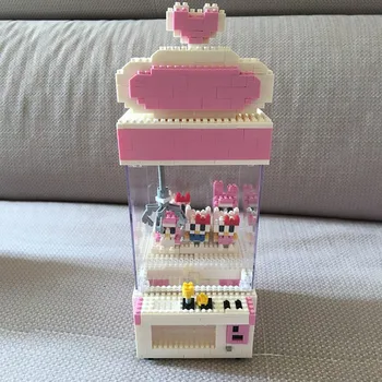 Алмазные блоки Mini The Claw Toy Machine Building Blocks Обучающая игрушка 