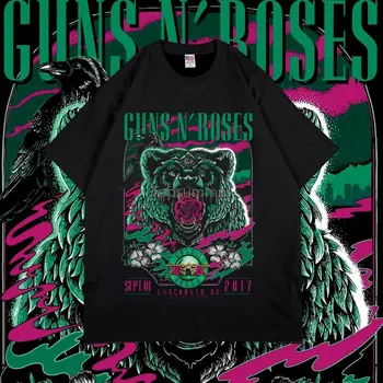 Guns N Roses Bear Green Винтажная бутлеговая лента премиум-класса
